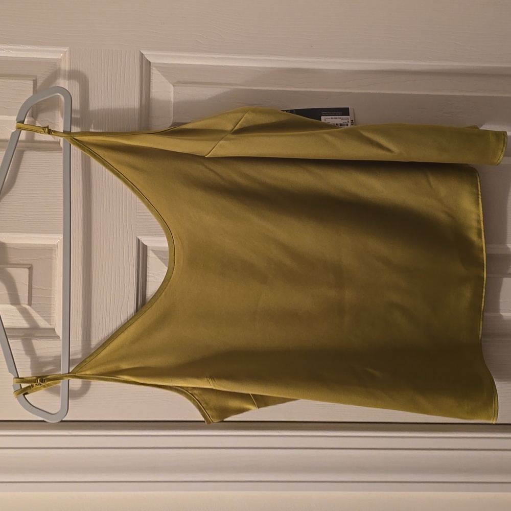 WORTHINGTON BRAND WOMAN'S PLUS SIZE "GOLDEN LIME" TANK CAMI SIZE XXL